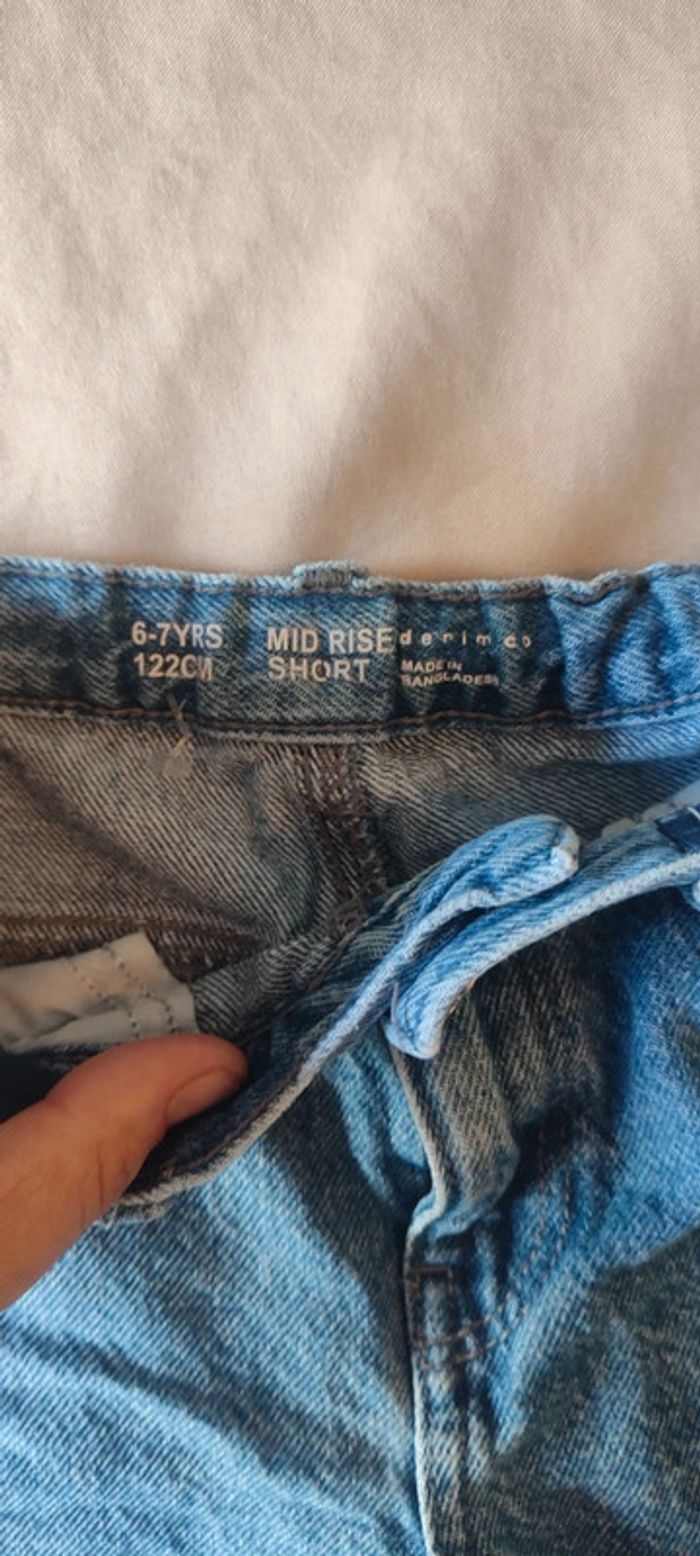 Short en jean 6-7ans - photo numéro 3