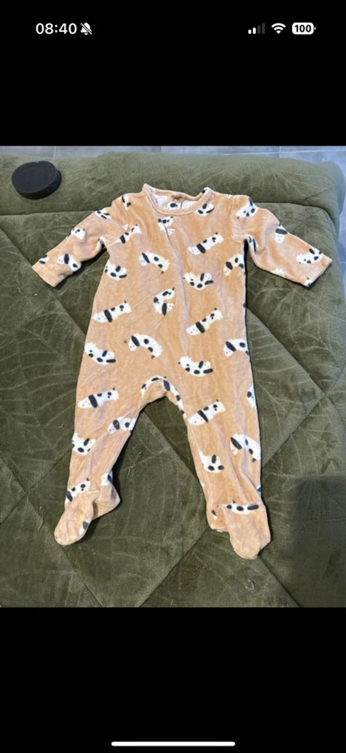 Lot pyjama hiver et 1 en coton - photo numéro 4