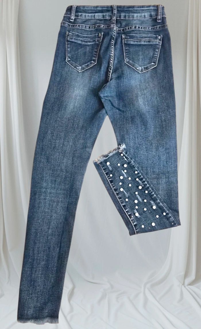 Jean skinny perles - photo numéro 2
