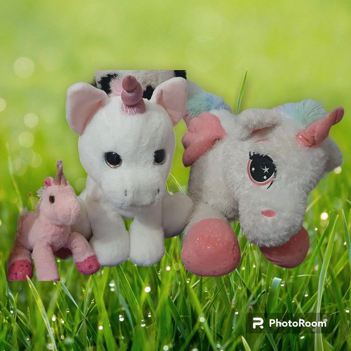 Très grande peluche Licorne - photo numéro 7