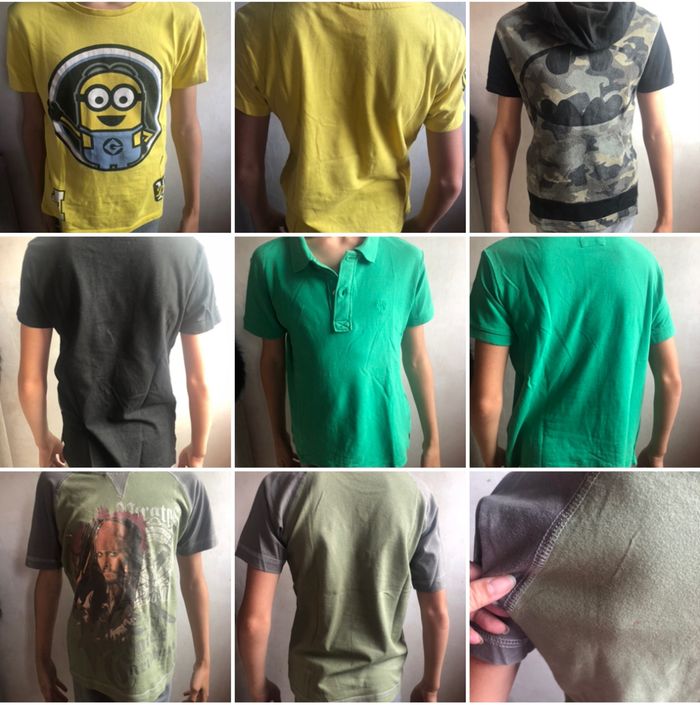 8 T-shirts manches courtes - photo numéro 3