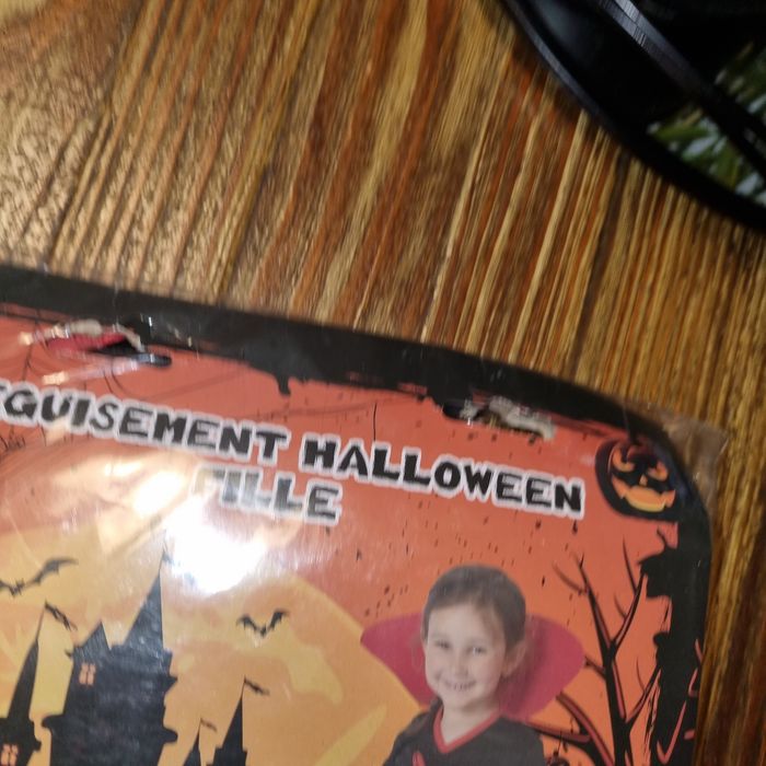 déguisement HALLOWEEN Reine Des Ténèbres taille  7 / 10  ans 🎃 neuf 🎃 - photo numéro 5