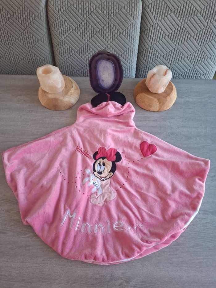 Sortie de bain Disney Minnie bébé – Taille unique – Très bon état - photo numéro 2