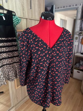 Blouse fleurie