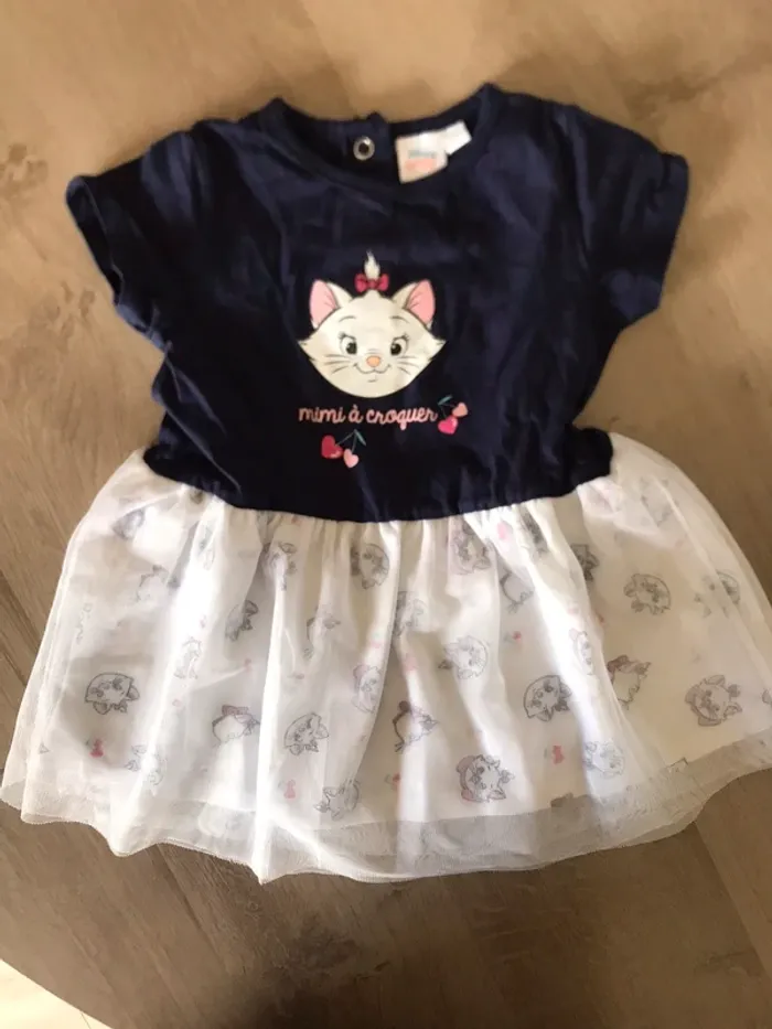 Robe Disney baby et bandeau assorti