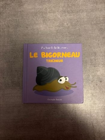 Livre au bord de la mer, le bigorneaux tricheur
