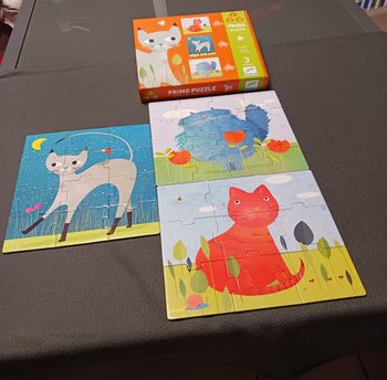 Puzzle Djeco primo Puzzle Les Chats