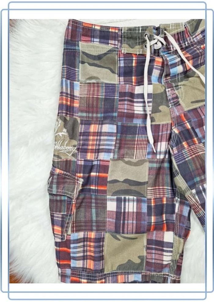 Boardshort - short de bain imprimé/brodé billabong - homme taille M - multicolore (518) - photo numéro 2