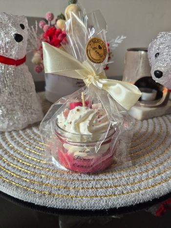 Bougies gourmandes 160g cookie chocolat et pomme d'amour