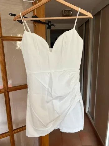 Robe blanche Zara en taille S