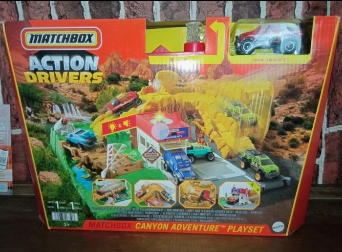 Coffret voiture Matchbox canyon aventure