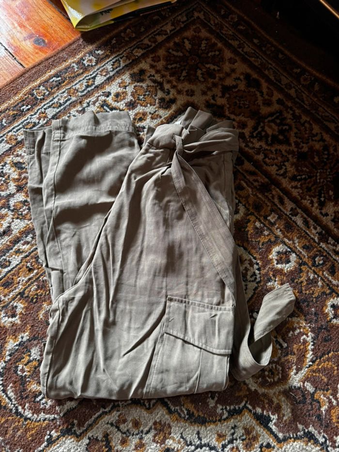 Pantalon fluide cargo H&M 34 - photo numéro 2
