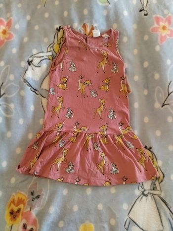 Robe Disney bambi 2/3 ans