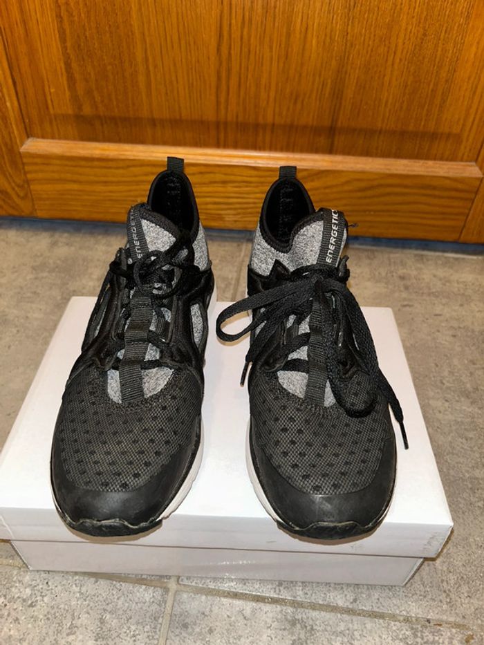 Basket grise et noir - photo numéro 2