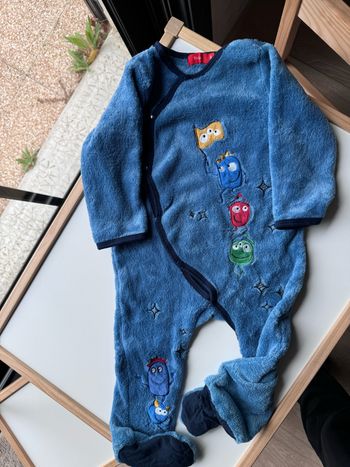 Surpyjama tout doux Monstres 18 mois Tissaia