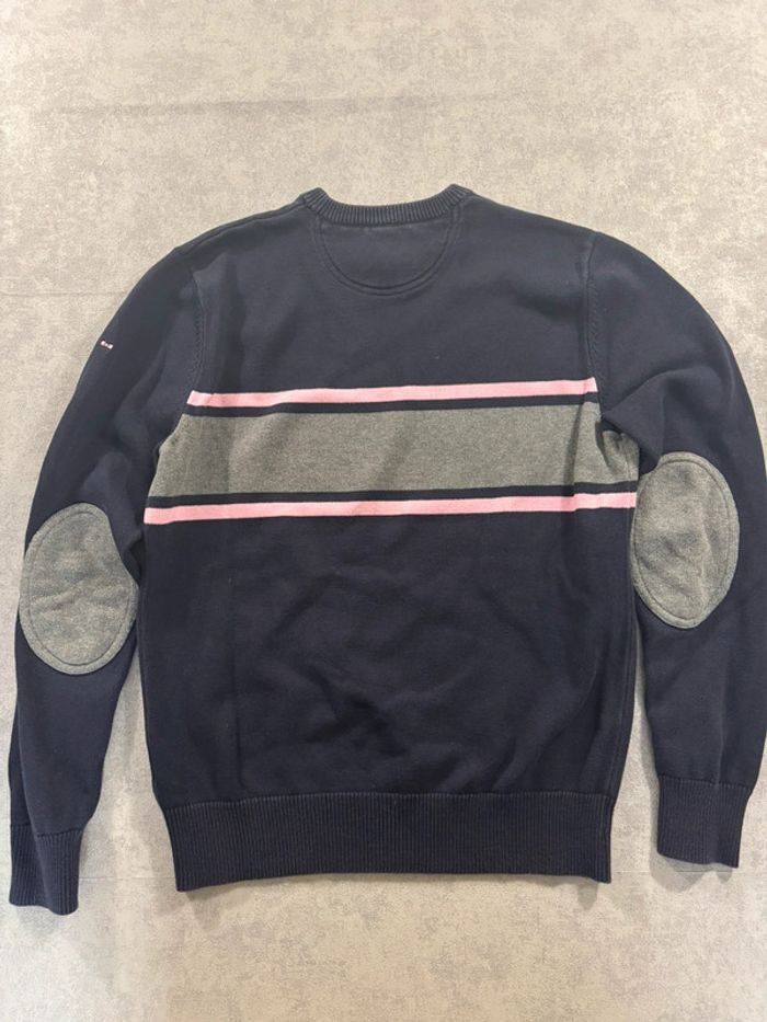 Sweat Eden Park Taille S Bleu Marine et rose - photo numéro 6