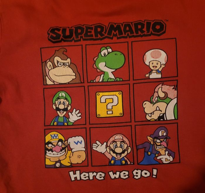 T-shirt Super Mario rouge - photo numéro 2