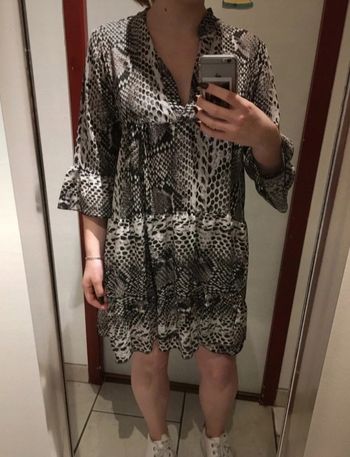 Robe imprimé serpent