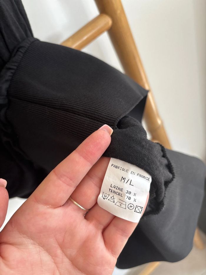 Robe noire bohème chic décontractée chic - photo numéro 7