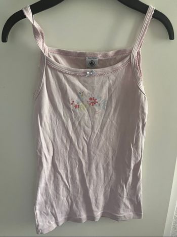 Tricot de peau fille petit bateau taille 10 ans