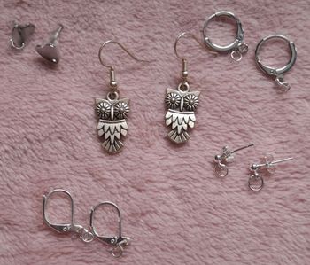 Boucles d'oreilles Hiboux