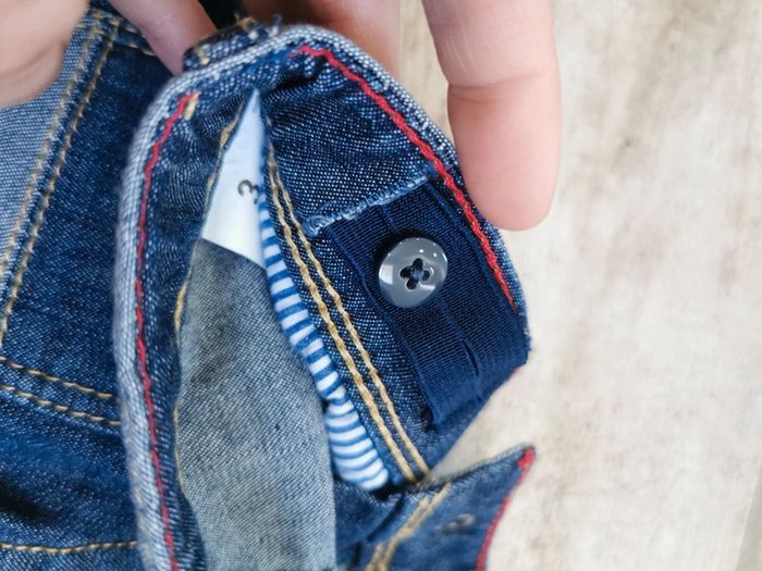 🌺IKKS Très beau Jean bleu Neuf 3mois mr ikks - photo numéro 7