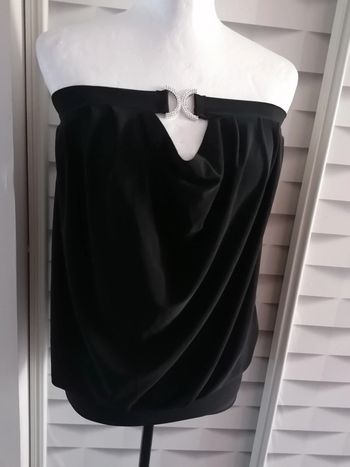 Magnifique top bustiers noir neuf
