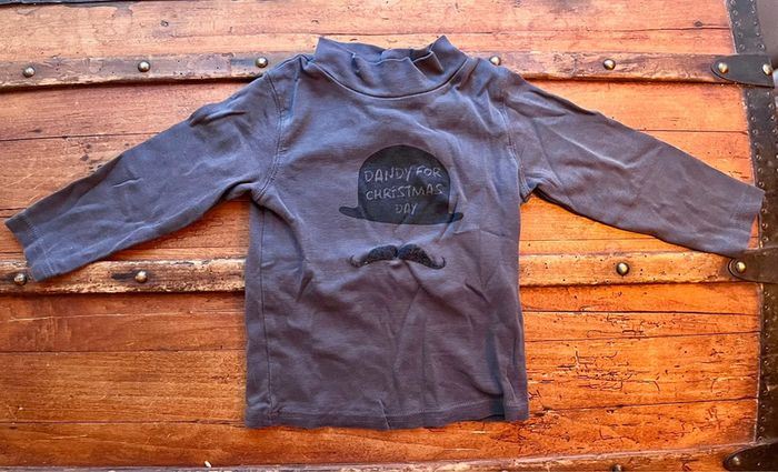 T-shirt col montant 18 mois