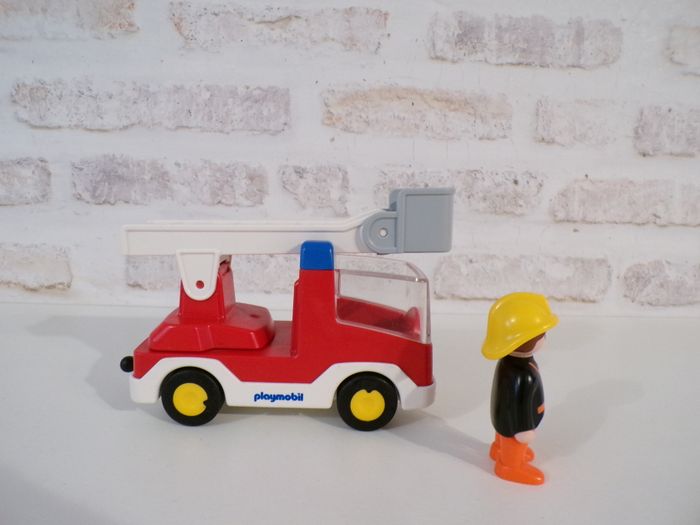 Camion de pompier - Playmobil 123  (J22) - photo numéro 3