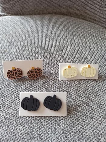 Trio de boucles d'oreilles