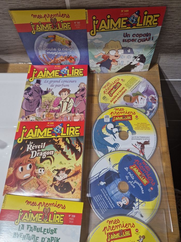 CD histoires "J'aime lire" - photo numéro 2