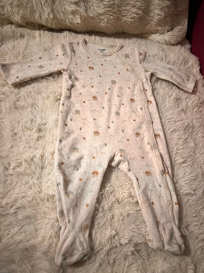 Pyjama en velours Kiabi