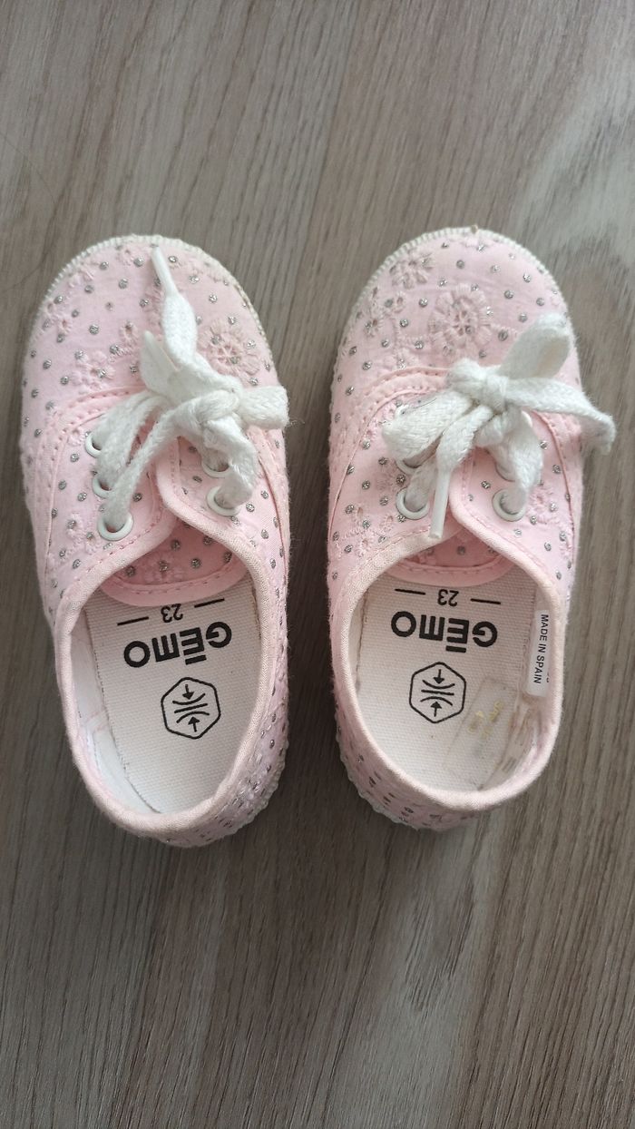 Chaussures  en toile 23 cm - photo numéro 2