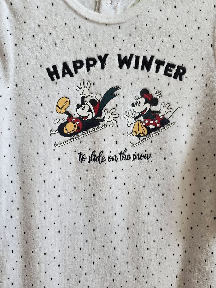 Vêtement Bébé Fille - Pyjama Mickey Minnie - Disney - 18 mois 77/82 cm - photo numéro 4