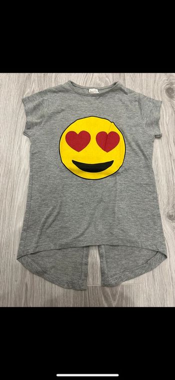 T-shirt smiley taille 10 ans