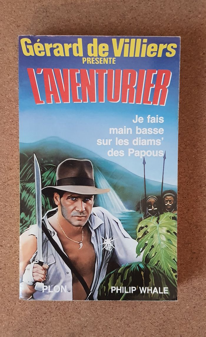 Livre "L'Aventurier"N°1 de Gérard de Villiers