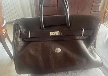 Sac Mac Douglas Pyla – Cuir marron chocolat