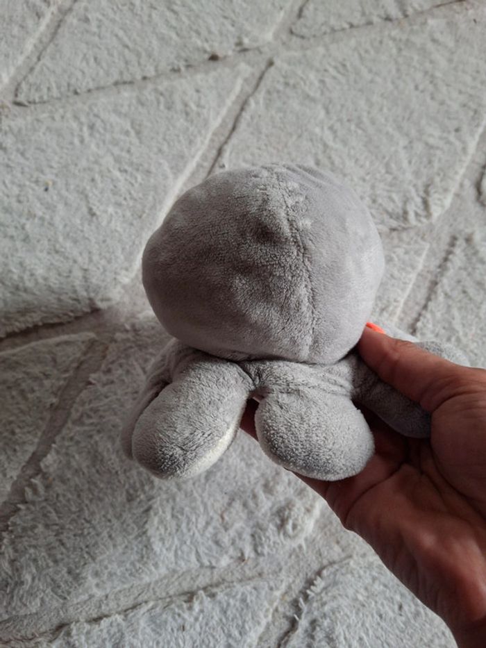 Peluche pouple/ pieuvre réversible selon humeur enfant - photo numéro 2
