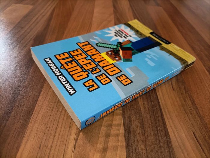 Livre La quête de l'épée de diamant Minecraft - photo numéro 4
