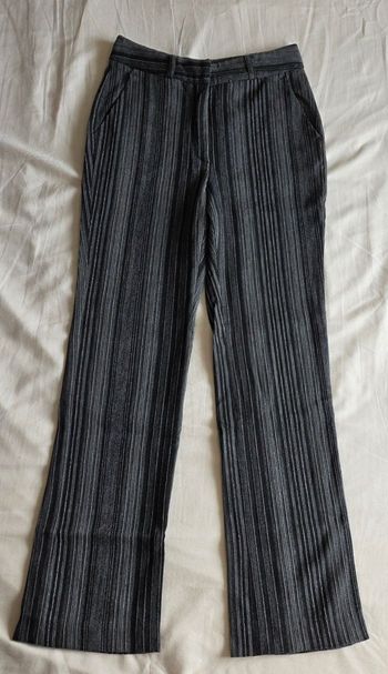 ​Caroll Pantalon Droit Viscose Gris Anthracite Très bon état Taille 36