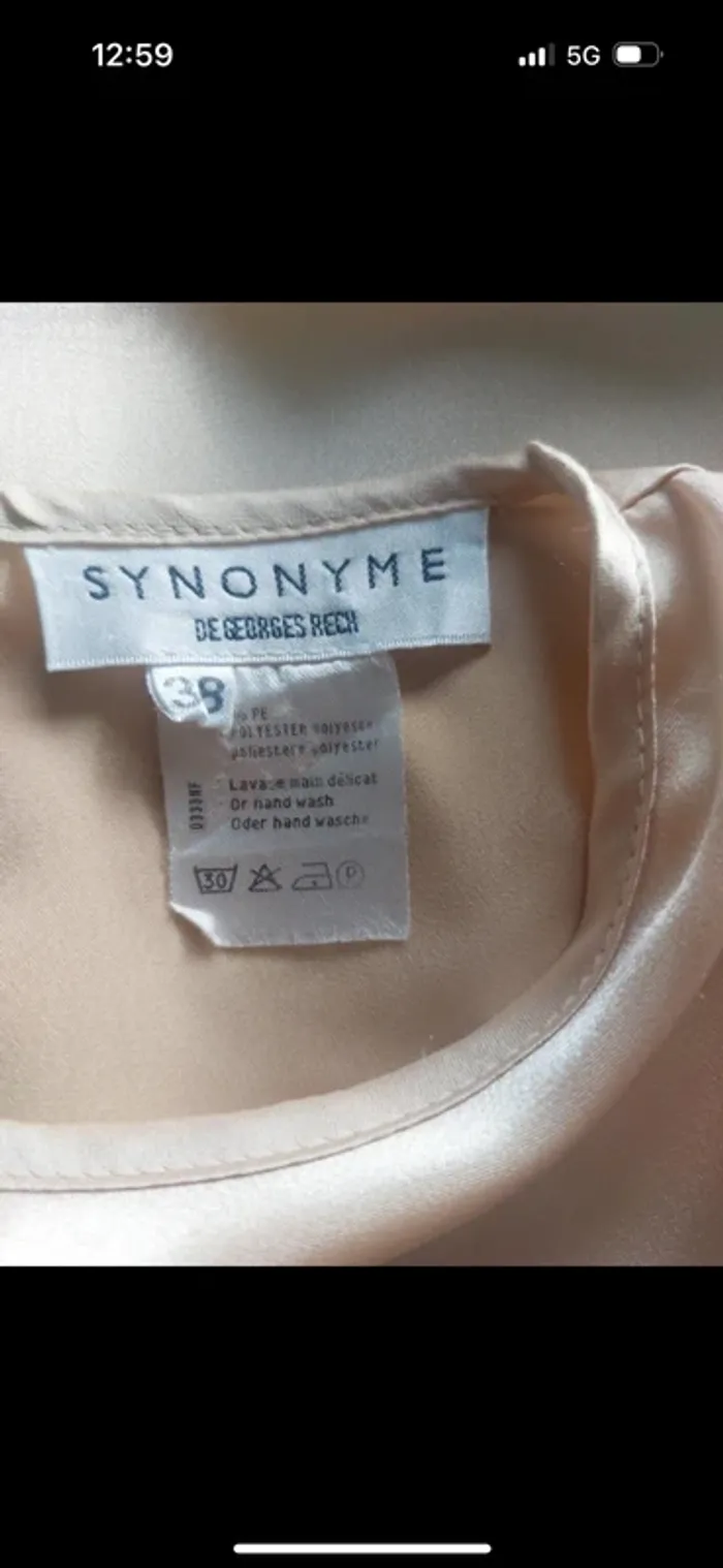 Blouse Synonyme de Georges Rech taille 38 - photo numéro 3