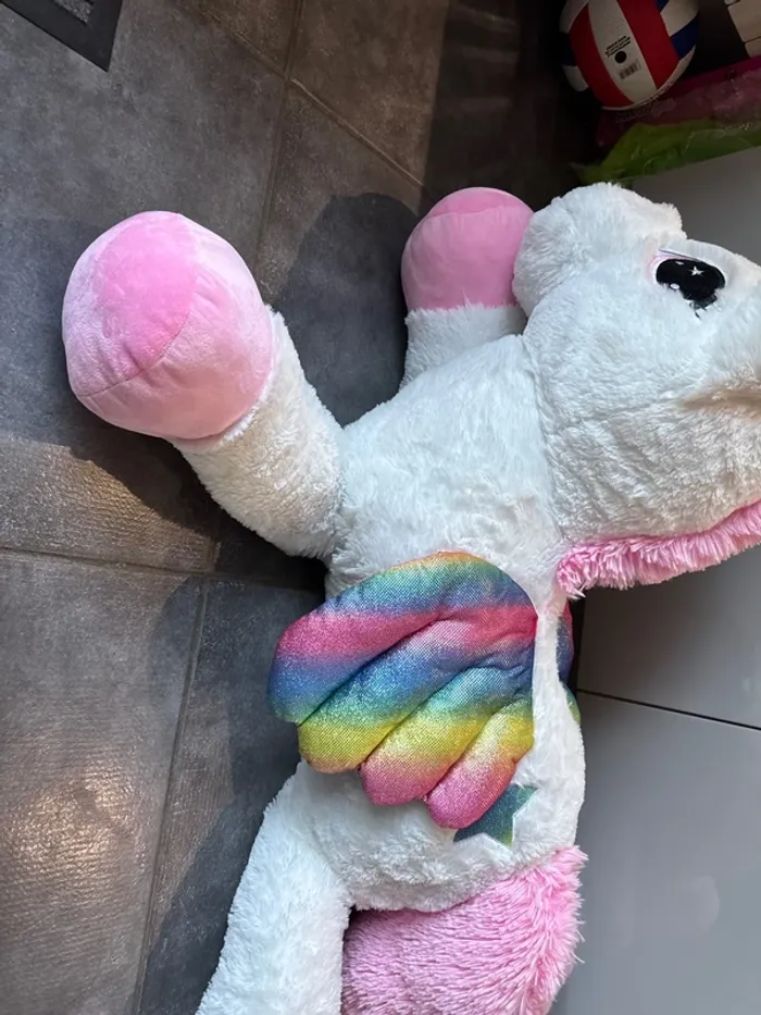 Peluche licorne - photo numéro 3