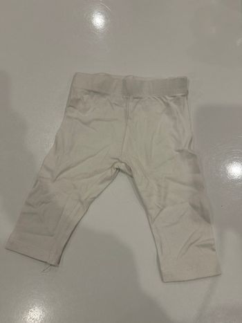 Leggings short blanc