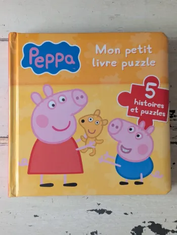 Mon petit livre puzzle Peppa Pig
