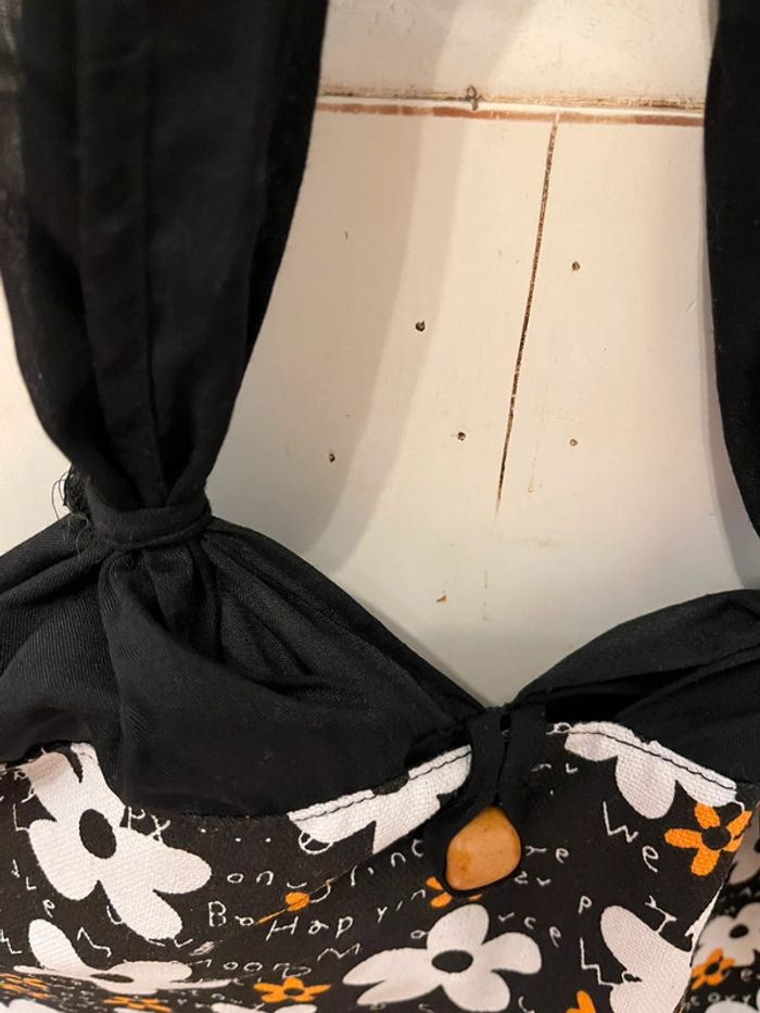 Sac en tissu à fleurs - photo numéro 4