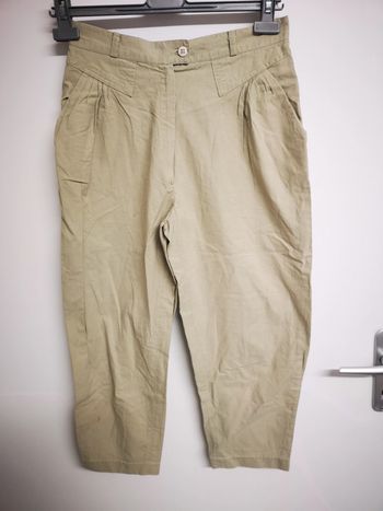 Pantacourt vintage taille 36 38