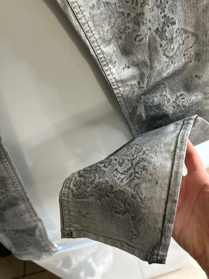 Pantalon gris argentée - photo numéro 5