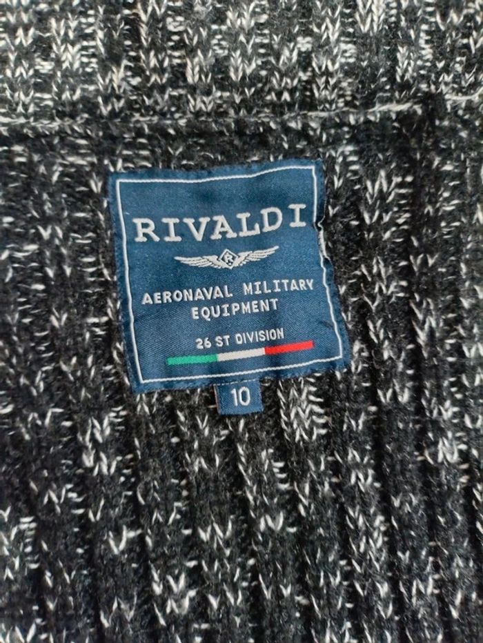 Veste laine épaisse zippé capuche fourrée polaire 10 ans - photo numéro 3