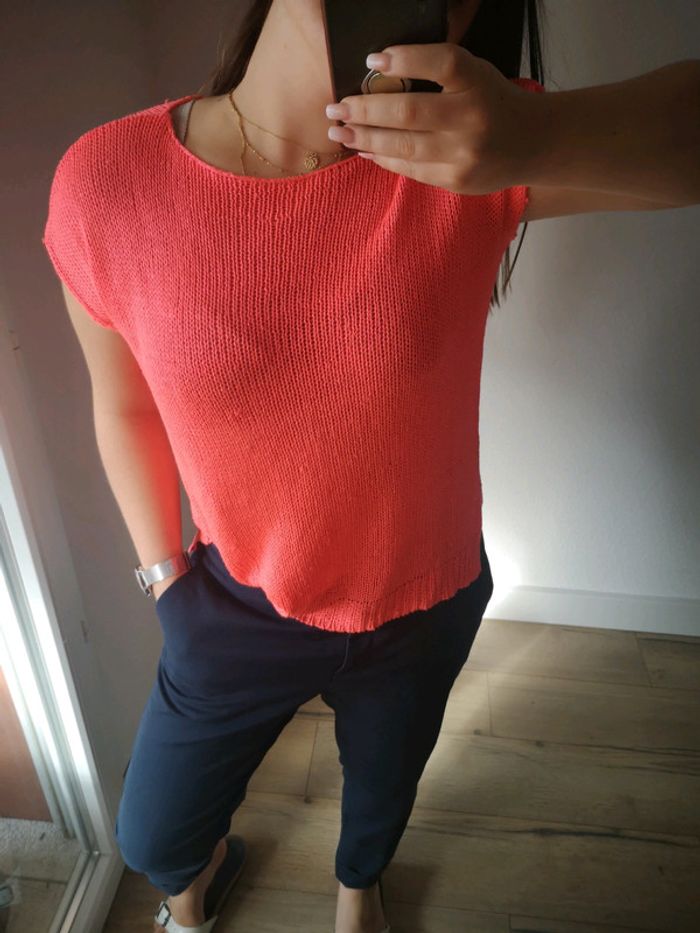 Top en maille - photo numéro 2