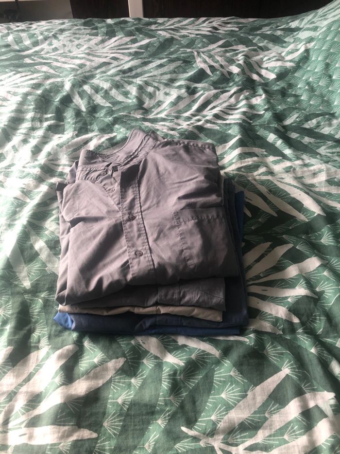 Lot 6 chemises homme